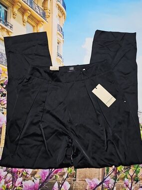 Scotch & Soda Faye High Waisted Tapered Leg Pants Size Large New